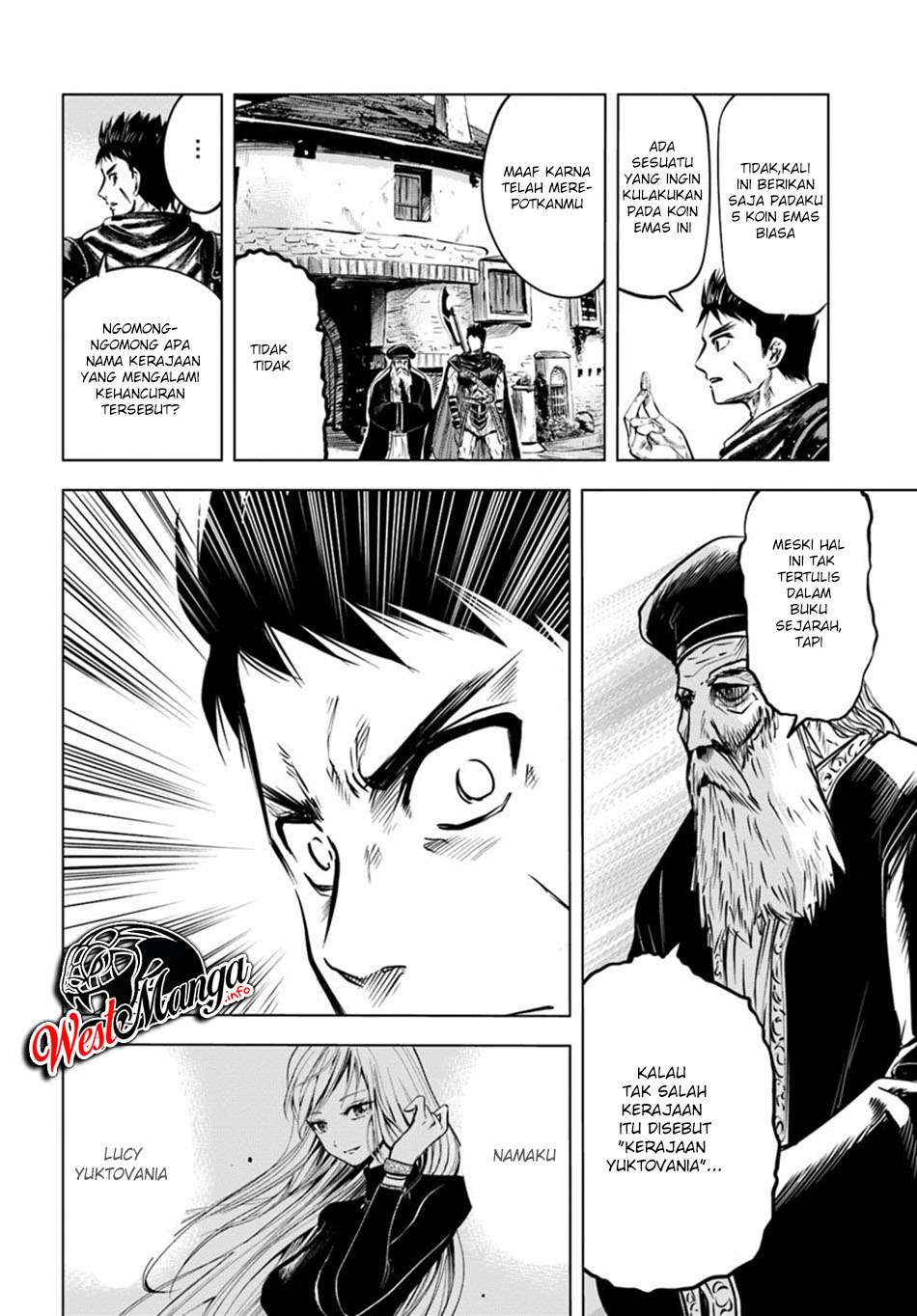 Oukoku E Tsuzuku Michi Chapter 04.2 Bahasa Indonesia